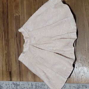 Bebe Floral Cheerleader Style Skirt